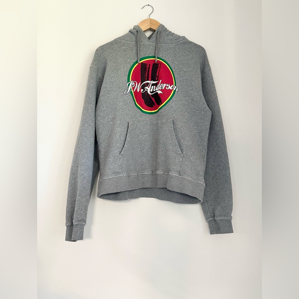Brand New Jw Anderson Cola Boots Logo Hoodie